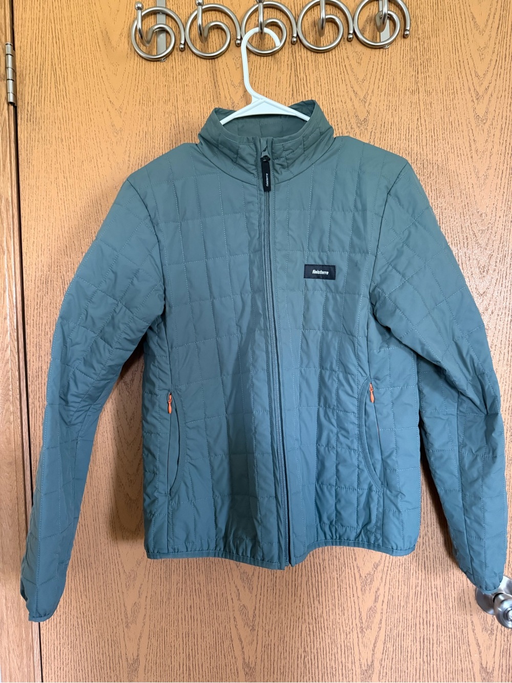 Finisterre women’s firecrest Quilted Jacket in Teal